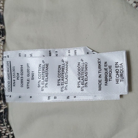 Good American Good Legs Snake Print High Waist Skinny Jeans Size 18 - Picture 10 of 11